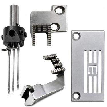 Imagem de Chapa Agulha Dentes Bitola Jinji Gk73 Colarete Galoneira - Evolvere