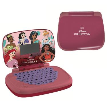 Imagem de Laptop Infantil Educativo Candide Princesas Bilíngue com Músicas em Português e Inglês
