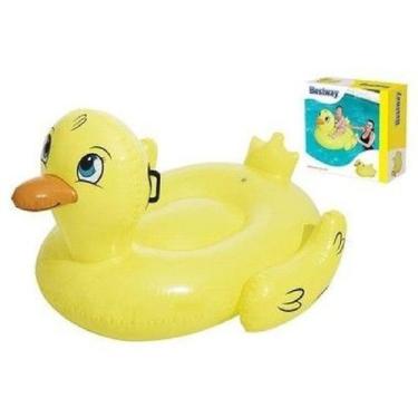 Imagem de Boia Inflável para Piscina Tamanho Infantil Patinho Amarelo Bestway