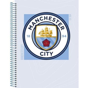 Imagem de Caderno 10 Matérias Manchester City 160fls - Animativa