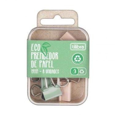 Imagem de Prendedor de papel 19mm Eco com 8 unidades 346594 - Tilibra