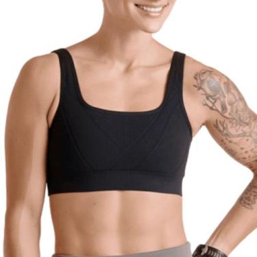 Imagem de Top Feminino LSport Seamless Max Lupo, GG, Preto