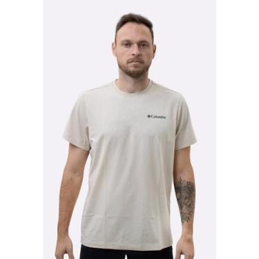 Imagem de Camiseta Columbia Moonscape Bege Masculina, XG, Bege