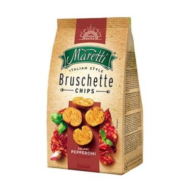 Imagem de Torradas Bruschette Chips Pepperoni Maretti 85gr