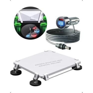 Imagem de Antena Mini Suporte Magnético Teto Cabo Led 3M - Nordium