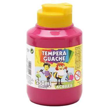 Imagem de Tinta Tempera Guache 250ml 537 - Rosa - ACRILEX, 537 - ROSA