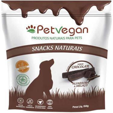 Imagem de Petisco PetVegan para Cães Sabor Chocolate - 150g