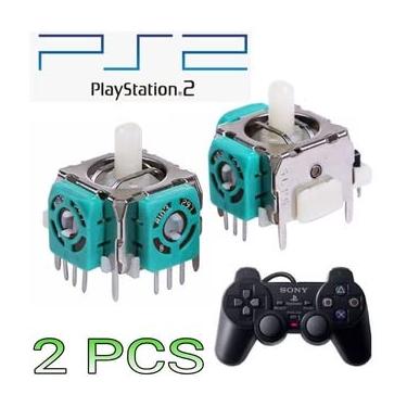 Imagem de BOTÃO ANALOGICO 3D PS2 PAR (2 PCS) DIRECIONAL DE CONTROLE PS2