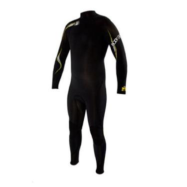 Imagem de Body Glove Roupa de mergulho masculina 4/3 mm Vapor Slant Zip Cold Water Full Body PP