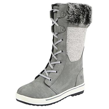 Imagem de Northside Bota de neve feminina Bishop, Cinza claro, 10