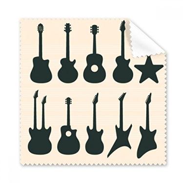 Imagem de Pano de limpeza de sons vitalidade para guitarra elétrica, 5 peças