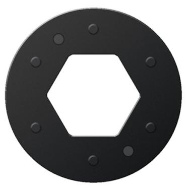 Imagem de Rockwell RW8942 Sonicrafter adaptador acessório oscilante multiferramenta para caber em outros acessórios oscilantes