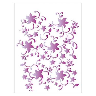 Imagem de Stencil 15x20 - Estamparia Flor de Bico (OPA 1146)