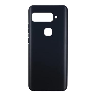 Imagem de Capa para Asus Smartphone para Snapdragon Insiders, capa traseira de TPU macio à prova de choque, silicone anti-impressões digitais, capa protetora de corpo inteiro (17 cm) (preto)