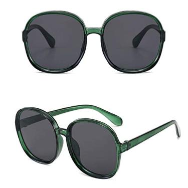 Imagem de Óculos de sol femininos vintage de tamanho grande, armação redonda, designer de luxo, óculos femininos grandes, óculos, 3, china