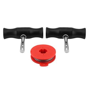 Imagem de Terisass Ferramenta de Remoção de Para-brisa Ferramenta de Plástico Carro Veículo Para-brisa Ferramentas de Remoção de Janela Kit Cortador de Vidro com Alças Universal