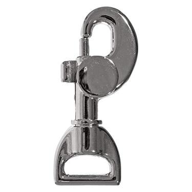 Imagem de Ganchos giratórios de alumínio PARACORD PLANET – ganchos giratórios de 360 graus feitos de alumínio – clipes de acessórios para recreação ao ar livre, coleiras de animais de estimação e acessórios – vários acabamentos, Polished Nickel, 5/8 Inch