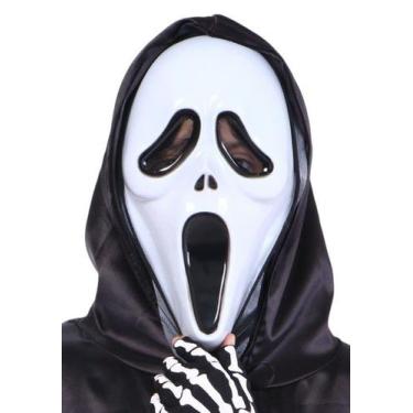 Fantasia de Halloween Morte Adulto Masculino Com Capuz e Máscara em  Promoção na Americanas