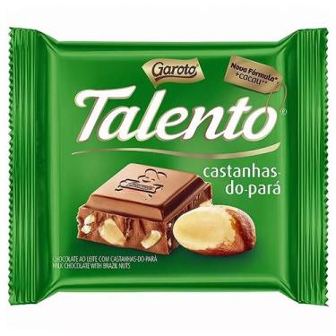 Imagem de Chocolate Talento Castanha - 90G Garoto - Kraft Foods Brasil