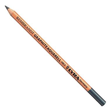 Imagem de LYRA Rembrandt Lapiseira grafite aquarela, médio HB, 1 lápis (2036100), Bronzeado/preto