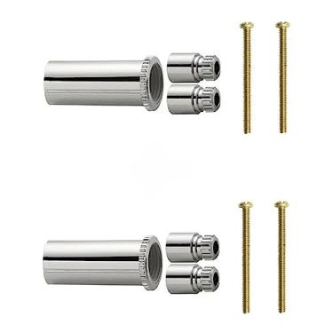 Imagem de Kit 02 Prolongador Registro Deca Ou Similar Cromado 20mm