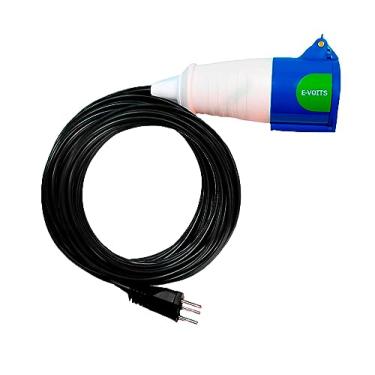 Imagem de Adaptador 32A p/ 20A Carregador Carro Elétrico 5 mts Byd