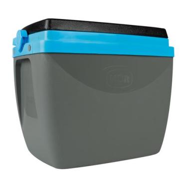 Imagem de Caixa Térmica Cooler 6L Com Alça Porta Copos Bebidas Alimentos - Mor