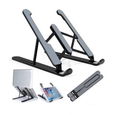 Imagem de Base Suporte Ergonômico P/Notebook,netbook, Tablet Dobravel Standing Desk Portátil Apoio