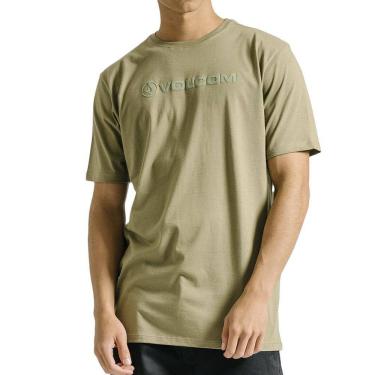 Imagem de Camiseta Volcom New Style SM24 Masculina Verde Militar