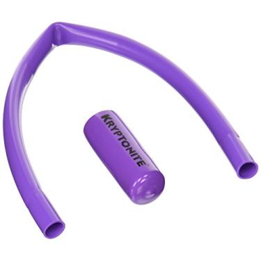 Imagem de Kryptonite Pele de cor U Lock Mini Bicycle (roxa)