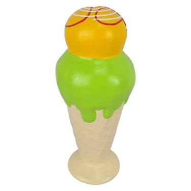 Imagem de Cofre Dinheiro Casquinha Verde Enfeite Decoração Infantil