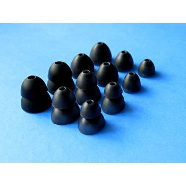 Imagem de Kit de ajuste oval confortável B para fones de ouvido intra-auriculares robustos Klipsch Image S5i – Substituição para fones de ouvido