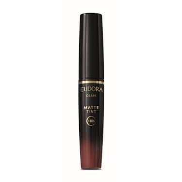 Imagem de Eudora Glam Batom Líquido Matte Tint Castanho Divino 4 Ml