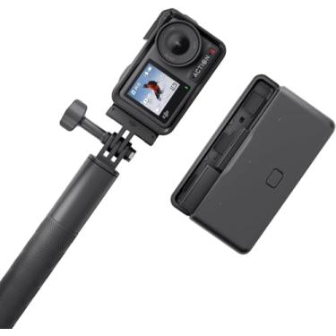 Imagem de DJI Osmo Action 4 Adventure Combo - 4K/120fps Waterproof Action Camera with a 1/1.3-Inch Sensor, 10-bit & D-Log M Color Performance, Up to 7.5 h with 3 Batteries, Outdoor Camera for Travel, Biking