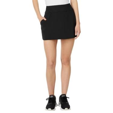 Imagem de adidas Saia feminina padrão Ultimate365 lisa, preta, PP, Preto, PP