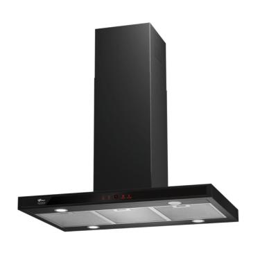 Imagem de Coifa De Ilha Fischer Platinium Ebony 90cm Preto