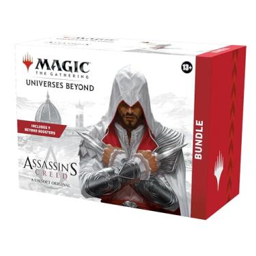 Imagem de Bundle de magic: The Gathering - Assassin's Creed (9 envelopes além do multiverso acessórios) (versão inglaise)