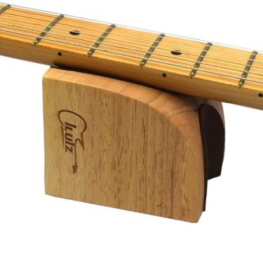 Imagem de Guitarra descanso de pescoço berço cubo corda instrumento apoio pescoço travesseiro instrumento corda instrumento apoio pescoço guitarra luthier ferramenta feita de madeira de pinho crua