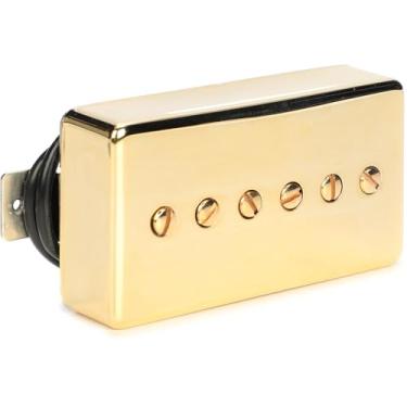 Imagem de Seymour Duncan Captador de pescoço Phat Cat Silencer P-90 – Dourado – Tamanho Humbucker silencioso P-90