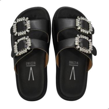 Imagem de Tamanco Feminino Vizzano Tratorado Preto