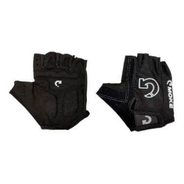 Imagem de Luva Meio Dedo Ciclista Academia Cross Fit Treino Proteção Mãos Com Enchimento Espuma Na palma Confort Leve Exercicios (Preto, XX-Grande)