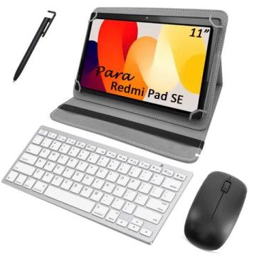 Imagem de Capa e teclado + Mouse Para RM Pad SE 11"+ Película - Duda Store