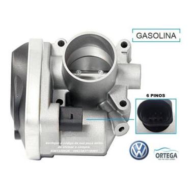 Imagem de Corpo de Borboleta Tbi Gol Fox Parati 1.0 8v 16v 036133062k Gasolina -