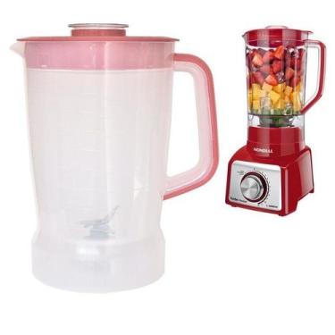 Imagem de Copo Liquidificador Mondial L1000 Vermelho L-1000W Inox - Micromax