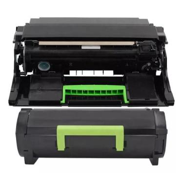 Imagem de Kit Drum 520Z 52D0Z00+ Toner 624X 62D4X00 compatível lexmark MX711 - D