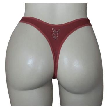 Imagem de Calcinha Básica Tanga Fio Dental Diversa Cores Coelinho 1015 - Edma, P