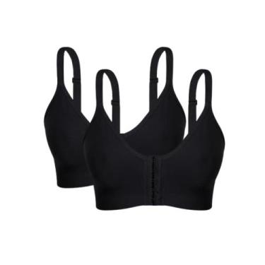 Imagem de Kit 2 Sutiãs Pós Cirúrgico Lupo Loba Soutien Com Abertura Frontal E Al