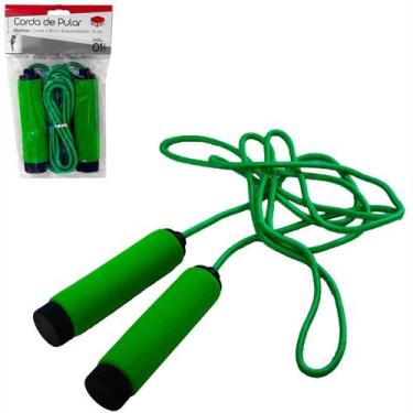 Imagem de Pula Corda 2,6m Cabo Emborrachado  Saltar Pular Macio  - Top Rio