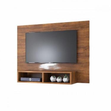 Imagem de Painel para TV de 42 Polegadas Jazz Imbuia Viero, Imbuia