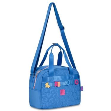 Imagem de Bolsa Térmica Rebecca Bonbon Feminina RB Escolar Lancheira Juvenil (Azul)